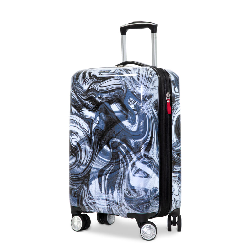 Ricardo Beverly Hills Florence 2.0 Florence Hardside 2.0 Carry-On Expandable Spinner Blue Swirl