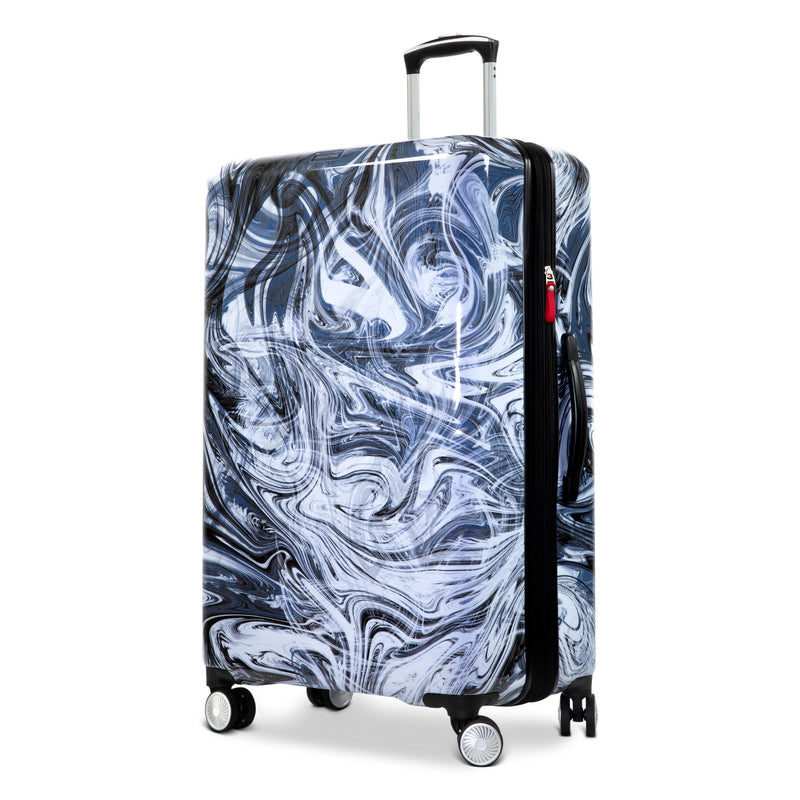 Ricardo Beverly Hills Florence 2.0 Florence 2.0 Hardside Large Check-In Expandable Spinner Blue Swirl