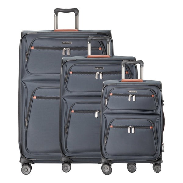 Ricardo Beverly Hills Montecito 3.0 Montecito 3.0 Softside 3-Piece Set Graphite