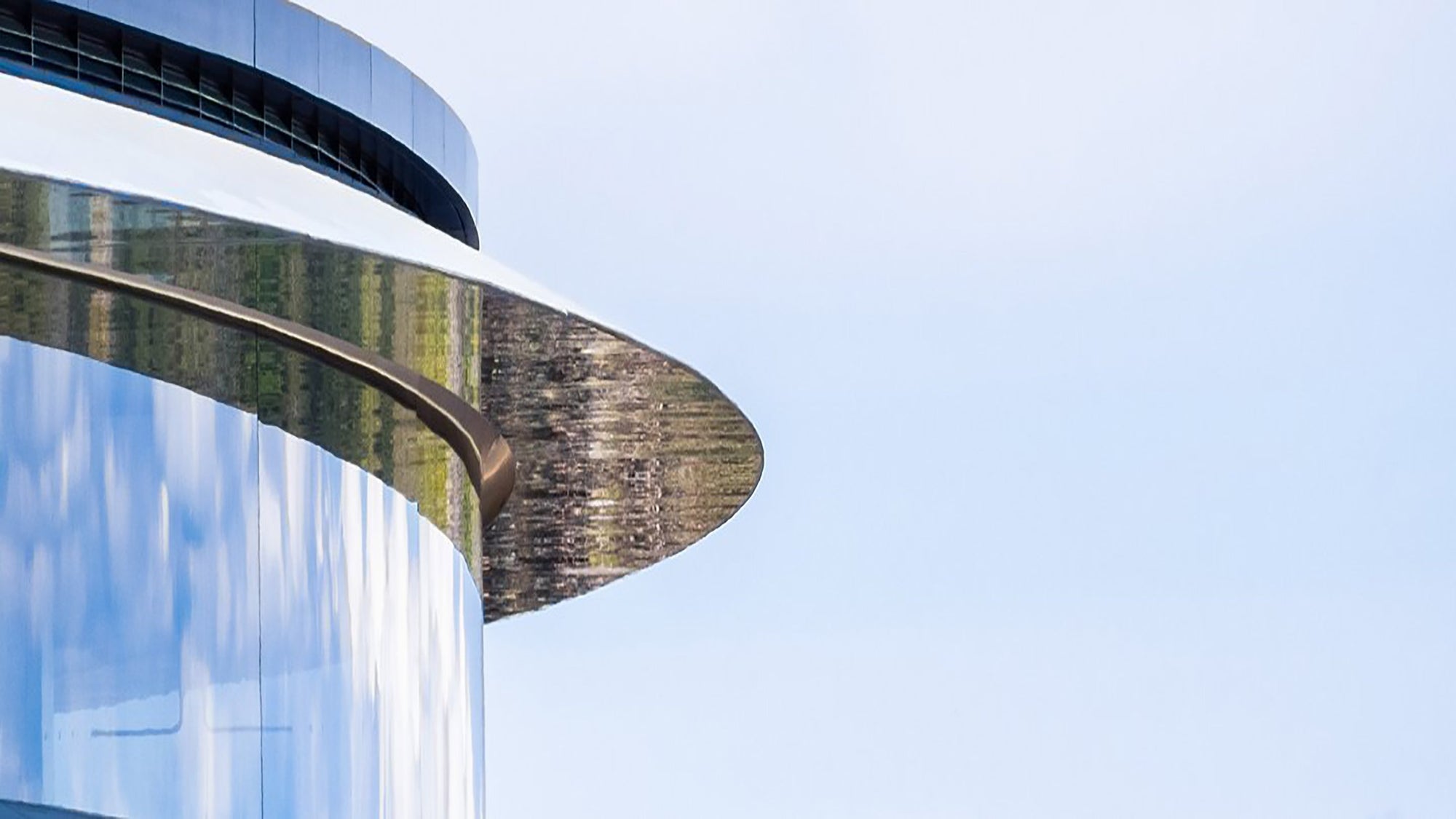 Cupertino California. Modern Architecture and sleek design 