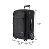 Ricardo Beverly Hills Ricardo Flight Essentials Flight Essentials Softside Carry-On, Black