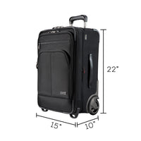 Ricardo Beverly Hills Ricardo Flight Essentials Flight Essentials Softside Carry-On, Black