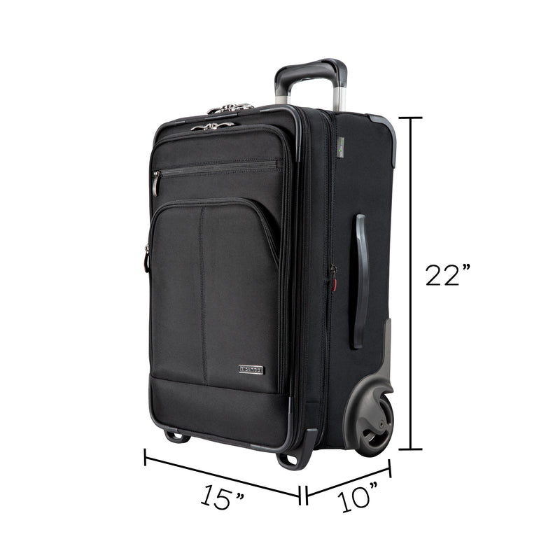 Ricardo Beverly Hills Ricardo Flight Essentials Flight Essentials Softside Carry-On, Black