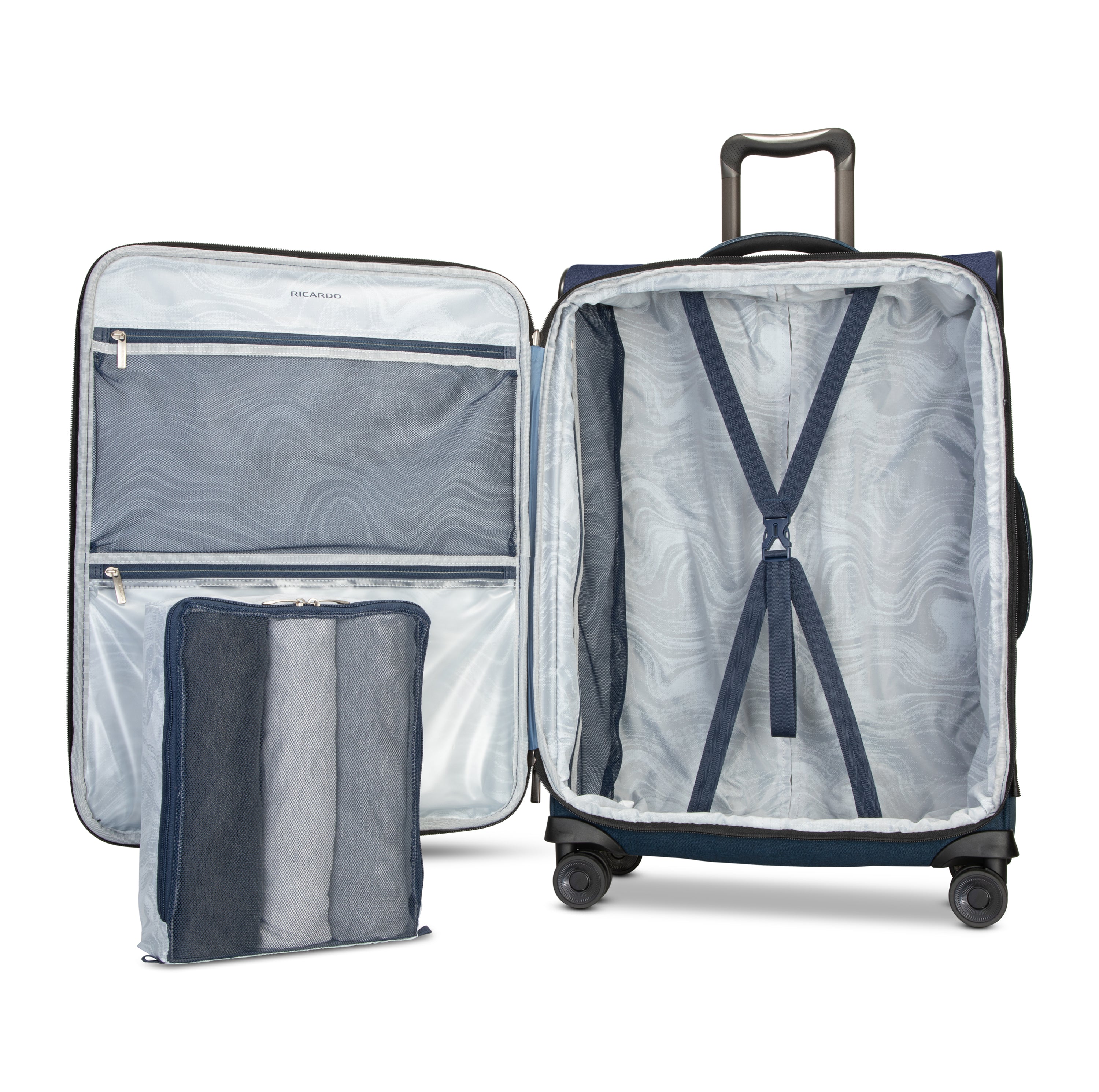 Malibu Bay 3.0 Softside Carry On Suitcase Ricardo Beverly Hills