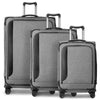 Ricardo Beverly Hills Malibu Bay 3.0 Malibu Bay 3.0 Softside 3-Piece Set Stellar Gray