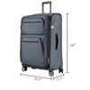 Ricardo Beverly Hills Montecito 2.0 Montecito 2.0 Softside Medium Check-In Expandable Spinner