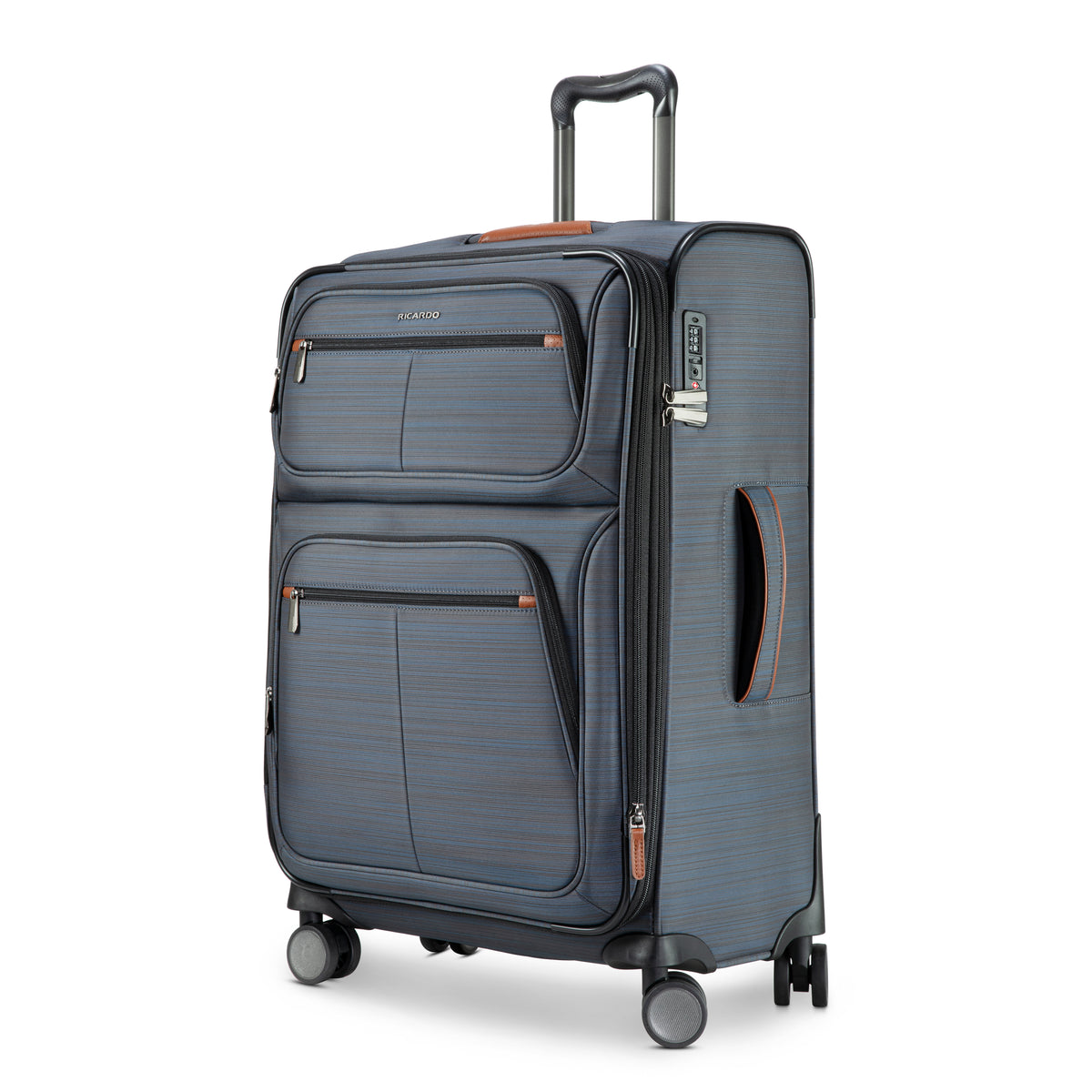 Ricardo Beverly Hills Montecito 2.0 Montecito 2.0 Softside Medium Check-In Expandable Spinner Gray