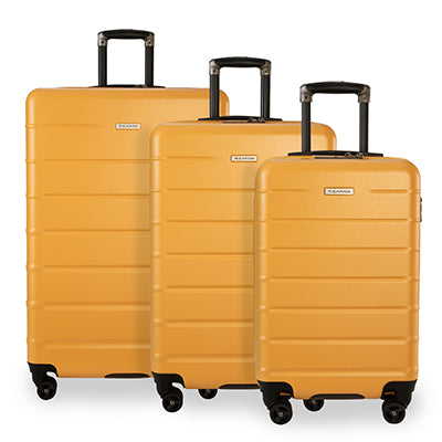Ricardo Beverly Hills Cambria Cambria Hardside 3-Piece Set Mango Tango