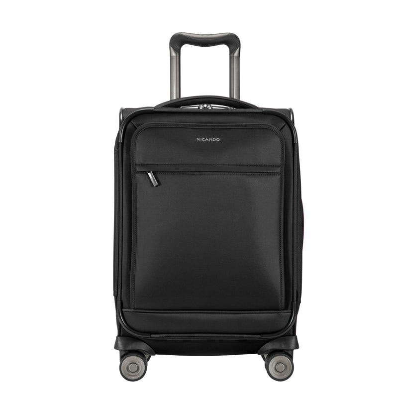 Ricardo Beverly Hills Hoodoo Hoodoo Softside Carry-on Spinner & 2-Piece Packing Cube Bundle