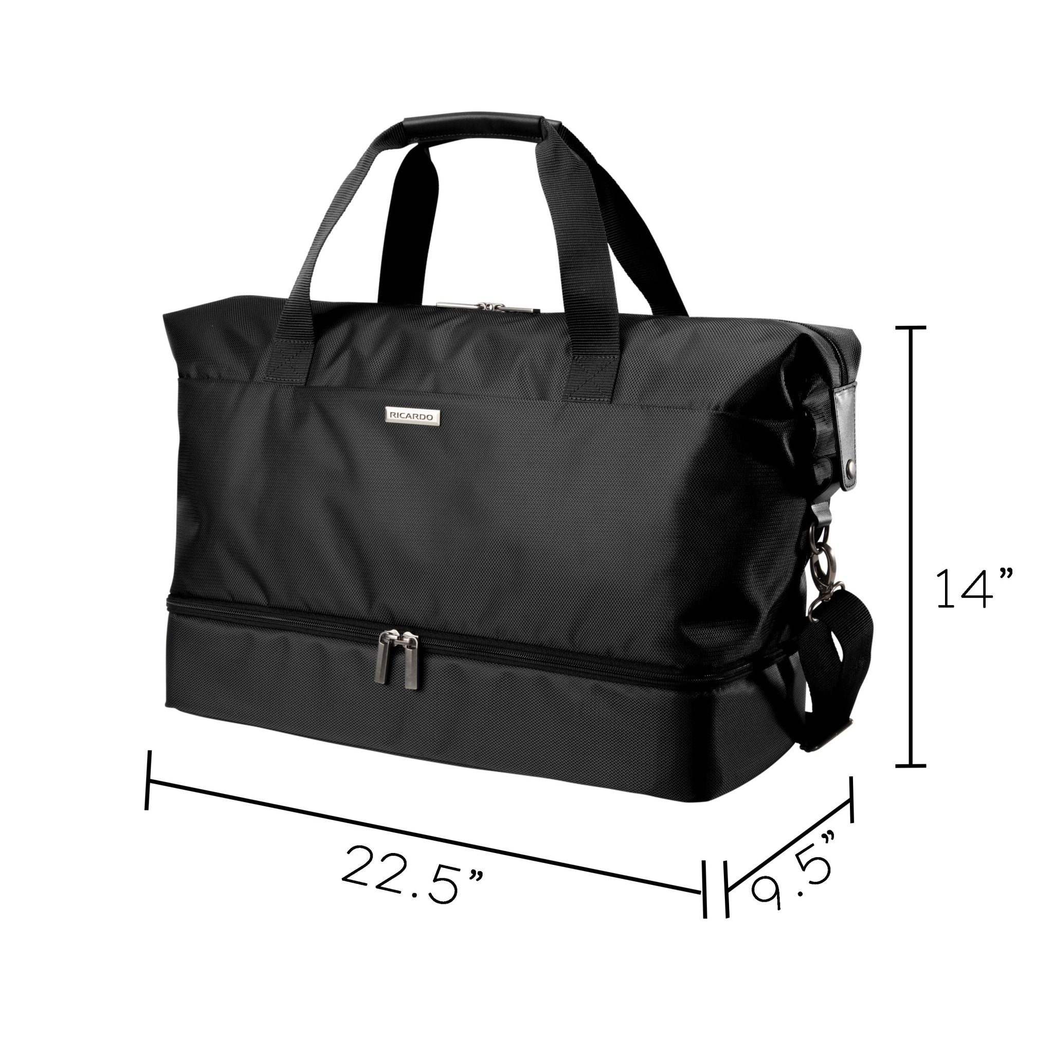 Avalon Drop-Bottom Weekender Duffel - 38L – Ricardo Beverly Hills