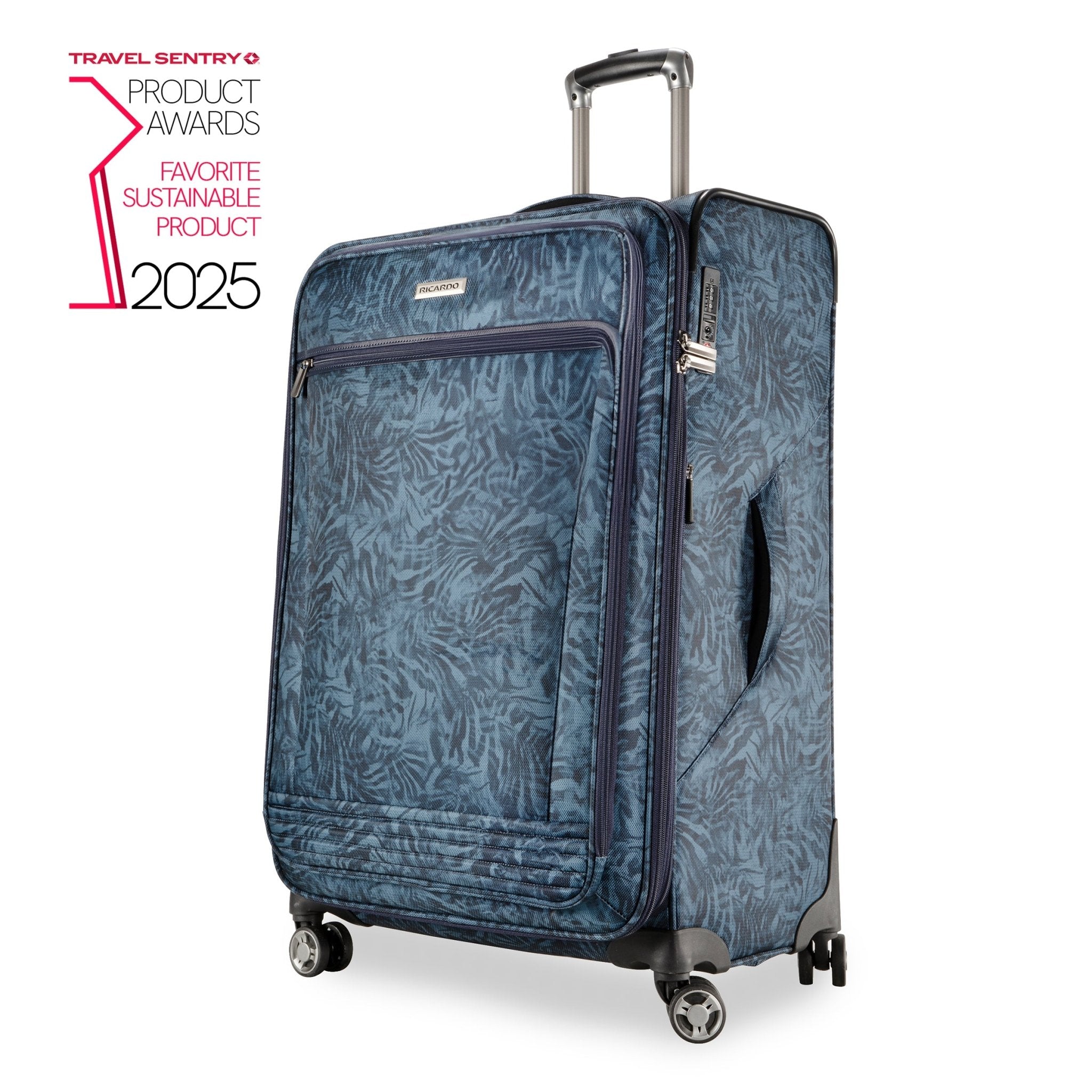 Ricardo Beverly Hills Avalon Avalon Softside Large Check-In Expandable Spinner Serengeti Night