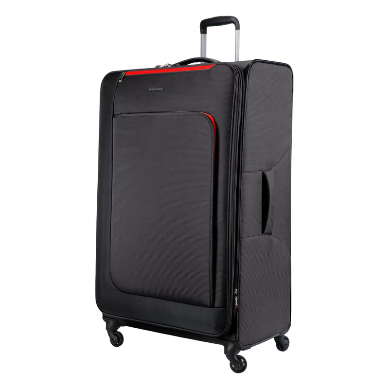Ricardo Beverly Hills Belvista Bel Vista Softside Expandable Spinner 32" Large Check-In Black