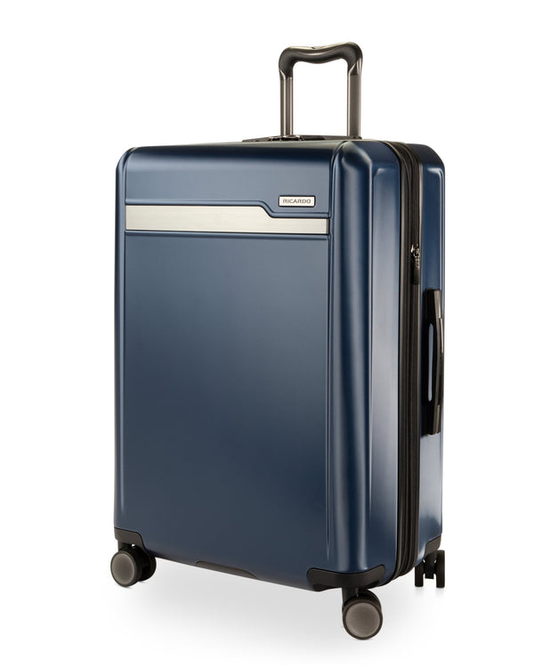 Ricardo Beverly Hills Brentwood Brentwood Hardside Medium Check-In Expandable Spinner Ocean Blue