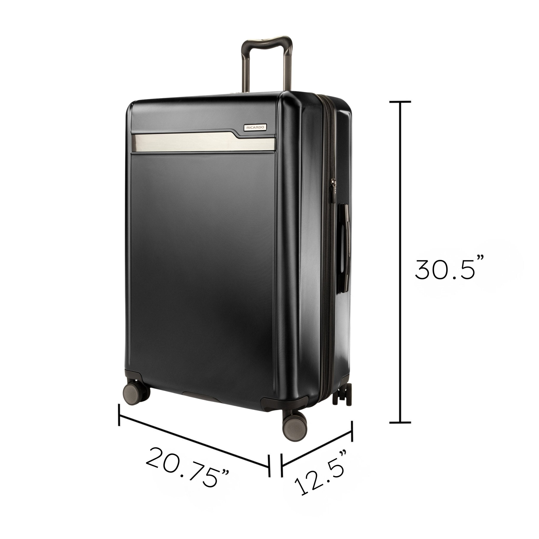 Brentwood Hardside 29" Large Check - In Expandable Spinner - Ricardo Beverly Hills
