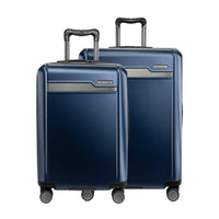 Ricardo Beverly Hills Brentwood Brentwood Hardside 2pc Set (21" Carry-On & 25" Medium Check-In) Ocean Blue