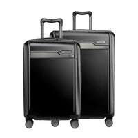 Ricardo Beverly Hills Brentwood Brentwood Hardside 2pc Set (21" Carry-On & 25" Medium Check-In) Onyx