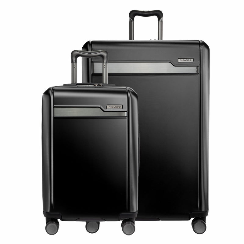 Ricardo Beverly Hills Brentwood Brentwood Hardside 2pc Set (21" Carry-On & 29" Large Check-In) Onyx