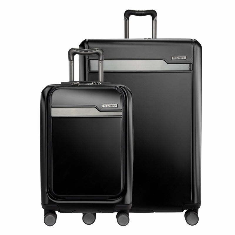 Ricardo Beverly Hills Brentwood Brentwood Hardside 2pc Set (21" FastAccess Carry-On & 29" Large Check-In) Onyx