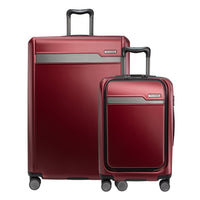 Ricardo Beverly Hills Brentwood Brentwood Hardside 2-Piece Set (21" FastAccess Carry-On & 29" Large Check-In) Crimson