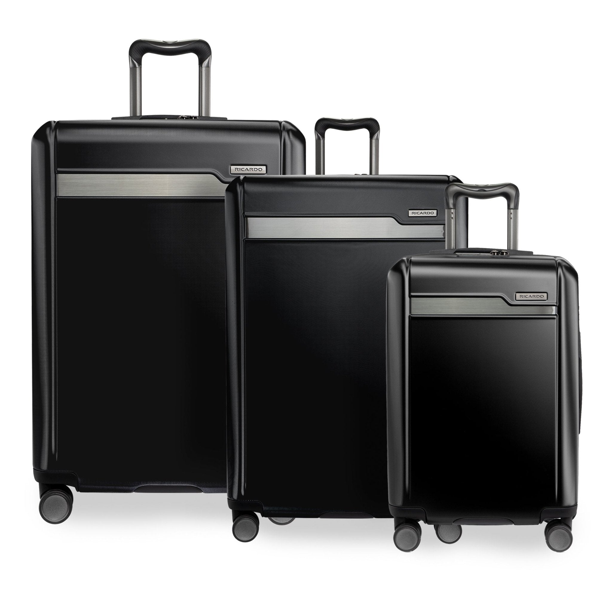 Ricardo Beverly Hills Brentwood Brentwood Hardside 3-Piece Set Onyx