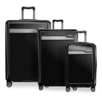 Ricardo Beverly Hills Brentwood Brentwood Hardside 3-Piece Set with FastAccess Carry-On Onyx