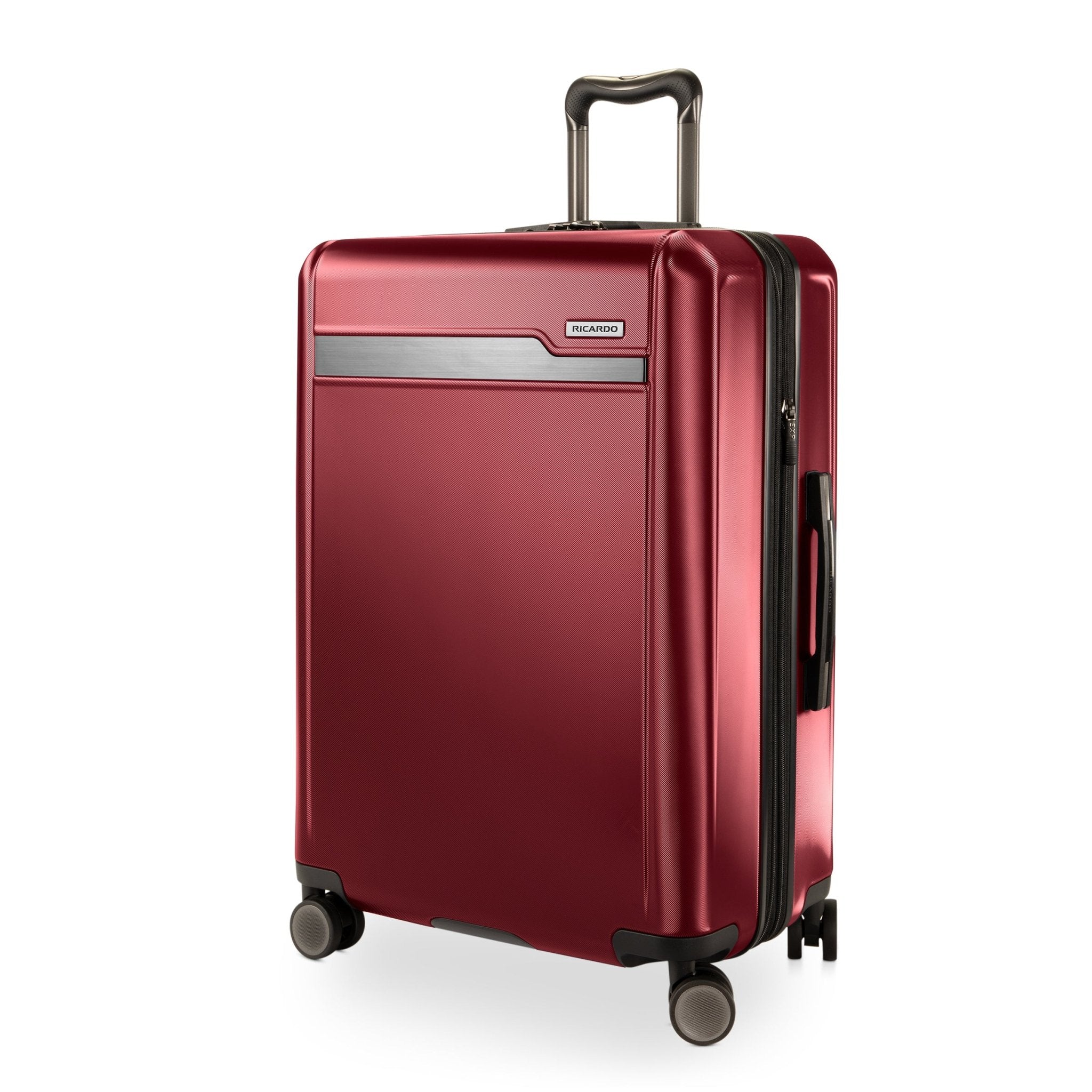 Ricardo Beverly Hills Brentwood Brentwood Hardside Medium Check-In Expandable Spinner Crimson