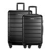 Ricardo Beverly Hills Cambria Cambria Hardside 2-Piece Set (20" Carry-on & 25" Medium Checked) Black Pearl