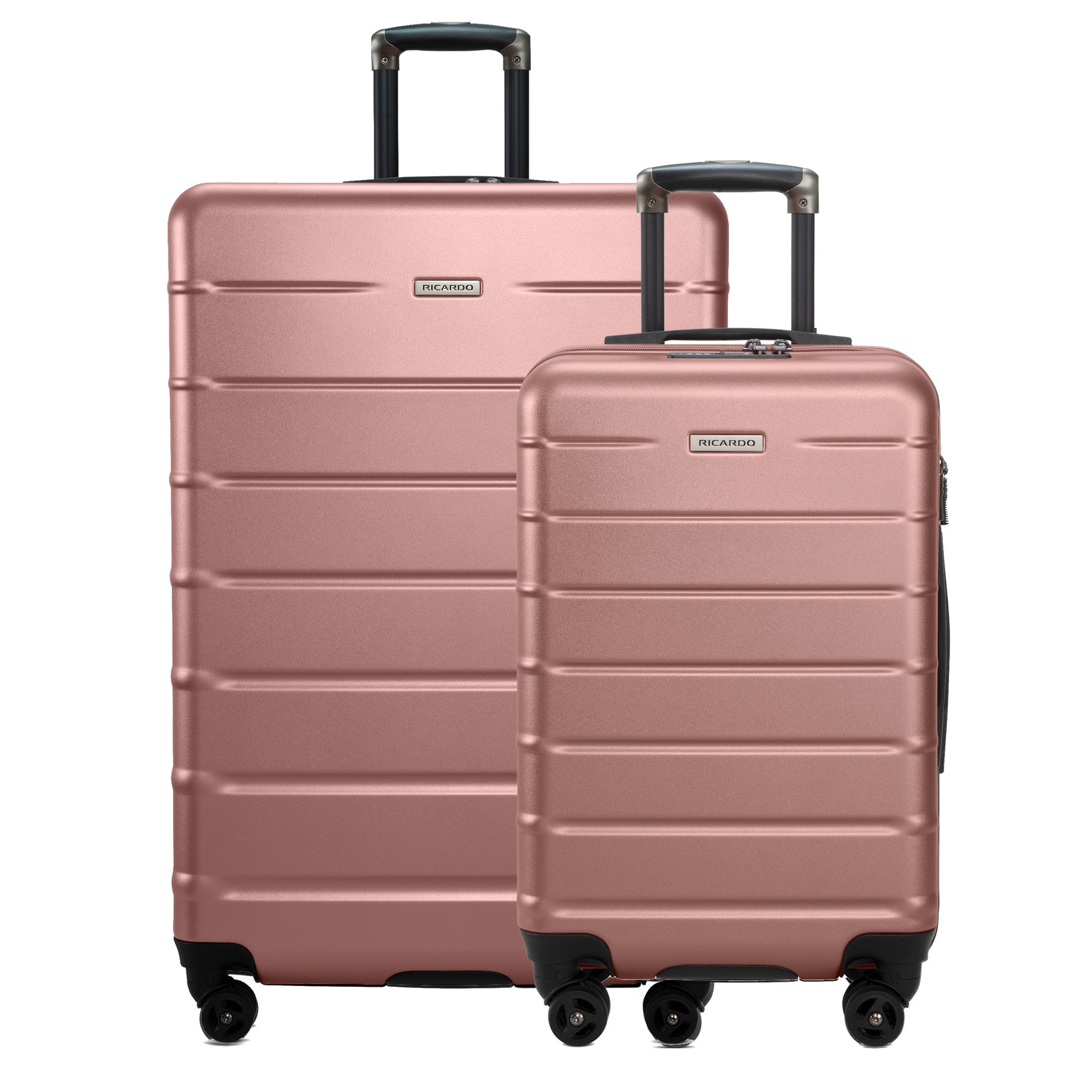 Ricardo Beverly Hills Cambria Cambria Hardside 2-Piece Set (20" Carry-on & 29" Large Checked) Rose Champagne