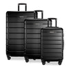 Ricardo Beverly Hills Cambria Cambria Hardside 3-Piece Set Black Pearl