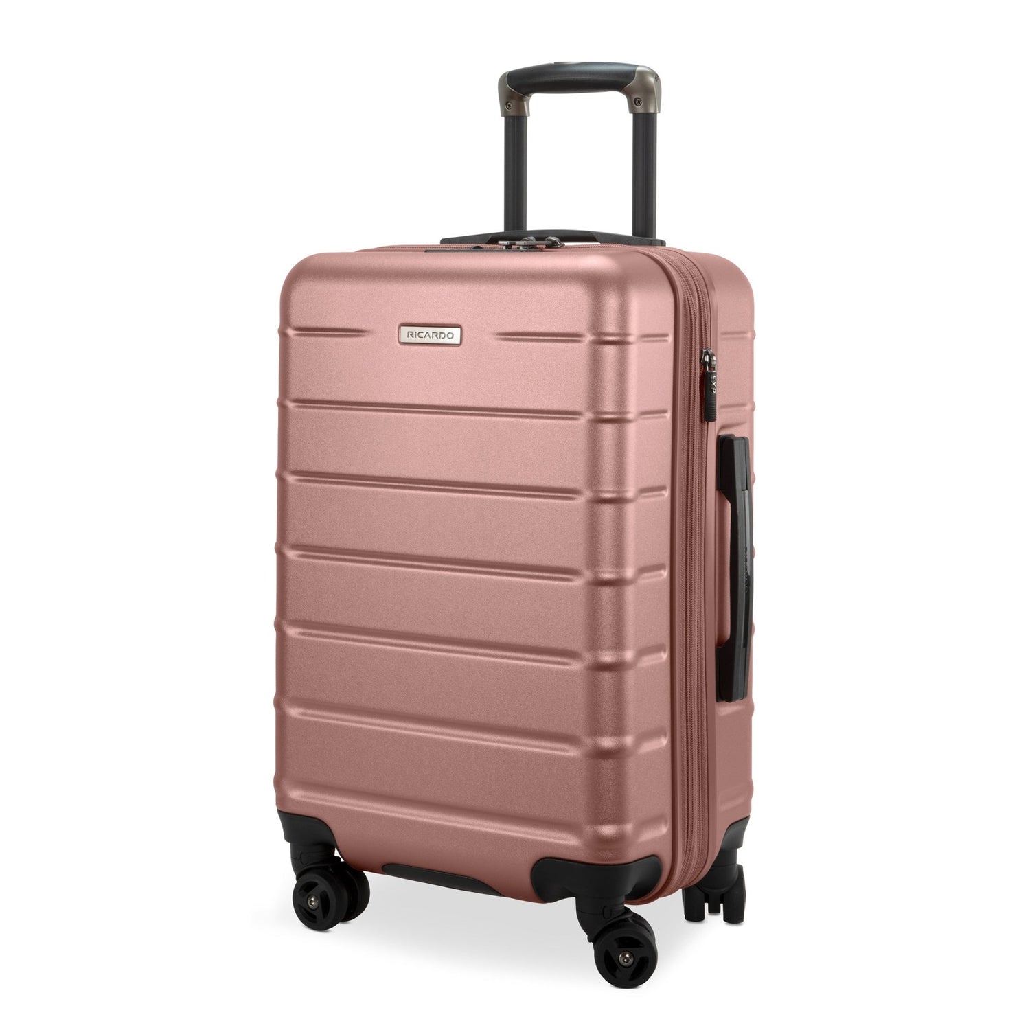 Ricardo Beverly Hills Cambria Cambria Hardside Carry-On Expandable Spinner Rose Champagne