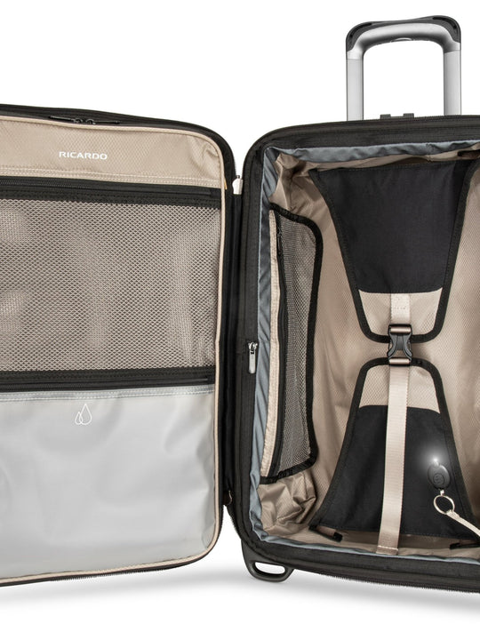 Flight Essentials Softside Carry-On, Black (Arrivia Exclusive)