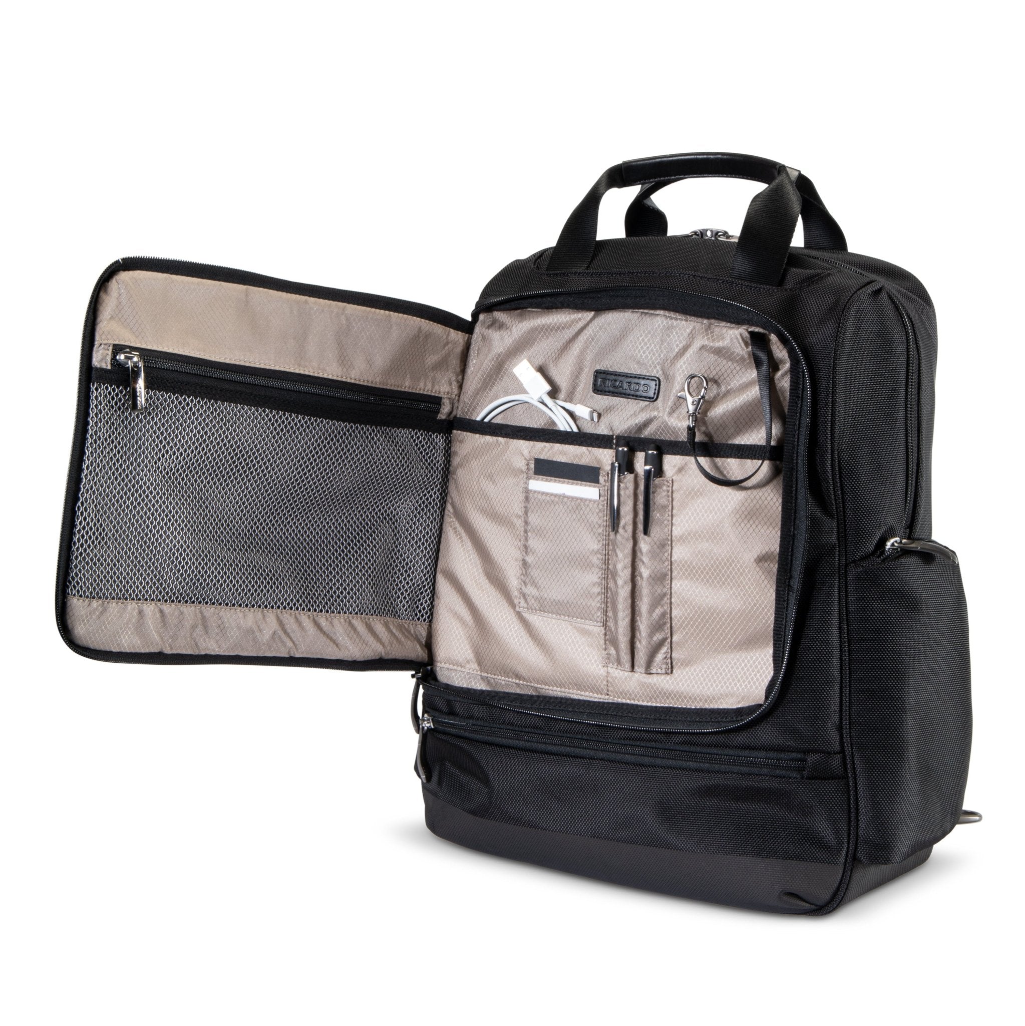 Ricardo Beverly Hills Ricardo Flight Essentials Flight Essentials Softside Deluxe Backpack, 23L (Arrivia Exclusive)