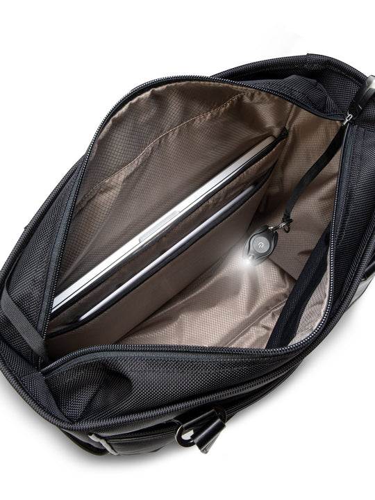 Flight Essentials Softside Layover Tote, Black - 19L (Arrivia Exclusive)