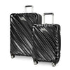 Ricardo Beverly Hills Laguna Laguna Hardside 2-Piece Set Expandable Spinner, (20" Carry-on & 28" Large Checked) Black