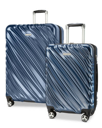 Ricardo Beverly Hills Laguna Laguna Hardside 2-Piece Set Expandable Spinner, (20" Carry-on & 28" Large Checked) Arctic Blue