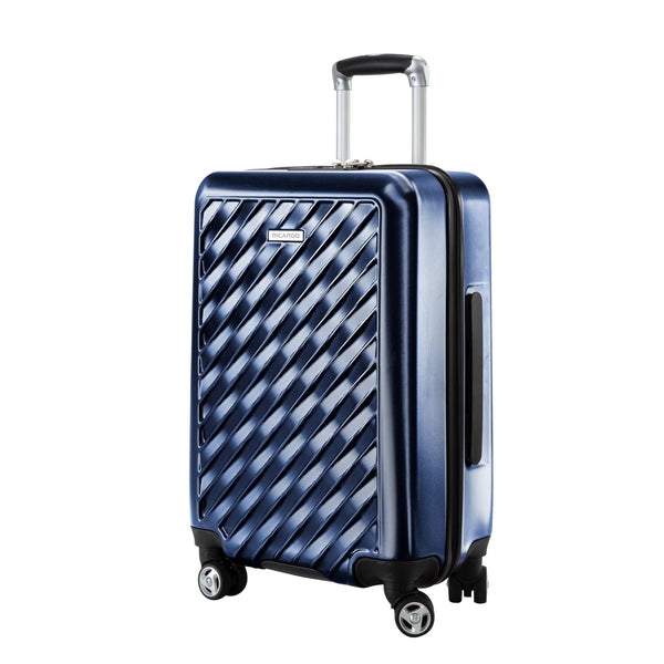 Ricardo Beverly Hills Melrose Melrose Hardside 19" International Carry-On Spinner Prussian Blue