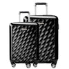 Ricardo Beverly Hills Melrose Melrose Hardside 2-Piece Set (21" Carry-On, 25" Medium Checked) Black