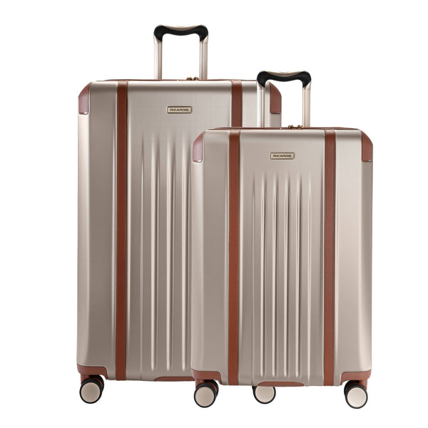 Ricardo Beverly Hills Montecito 2.0 Montecito 2.0 Hardside 2-Piece Set (21" Carry-On, 25" Medium Checked) Champagne