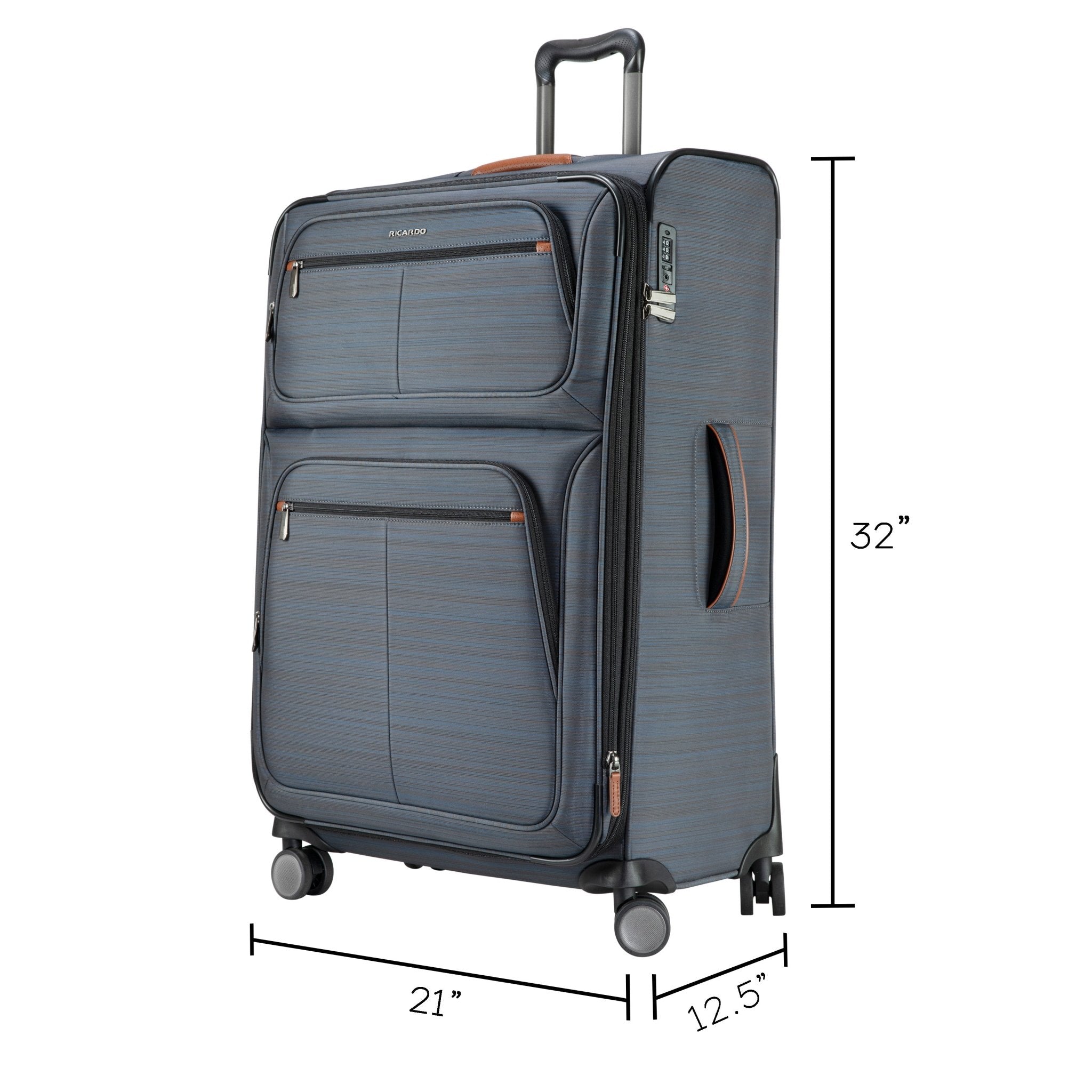 Montecito Softside Large Check-In Suitcase Ricardo Beverly Hills