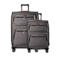 Ricardo Beverly Hills Montecito 3.0 Montecito 3.0 Softside 2-Piece Set (21" Carry-On & 25" Medium Check-In) French Grey