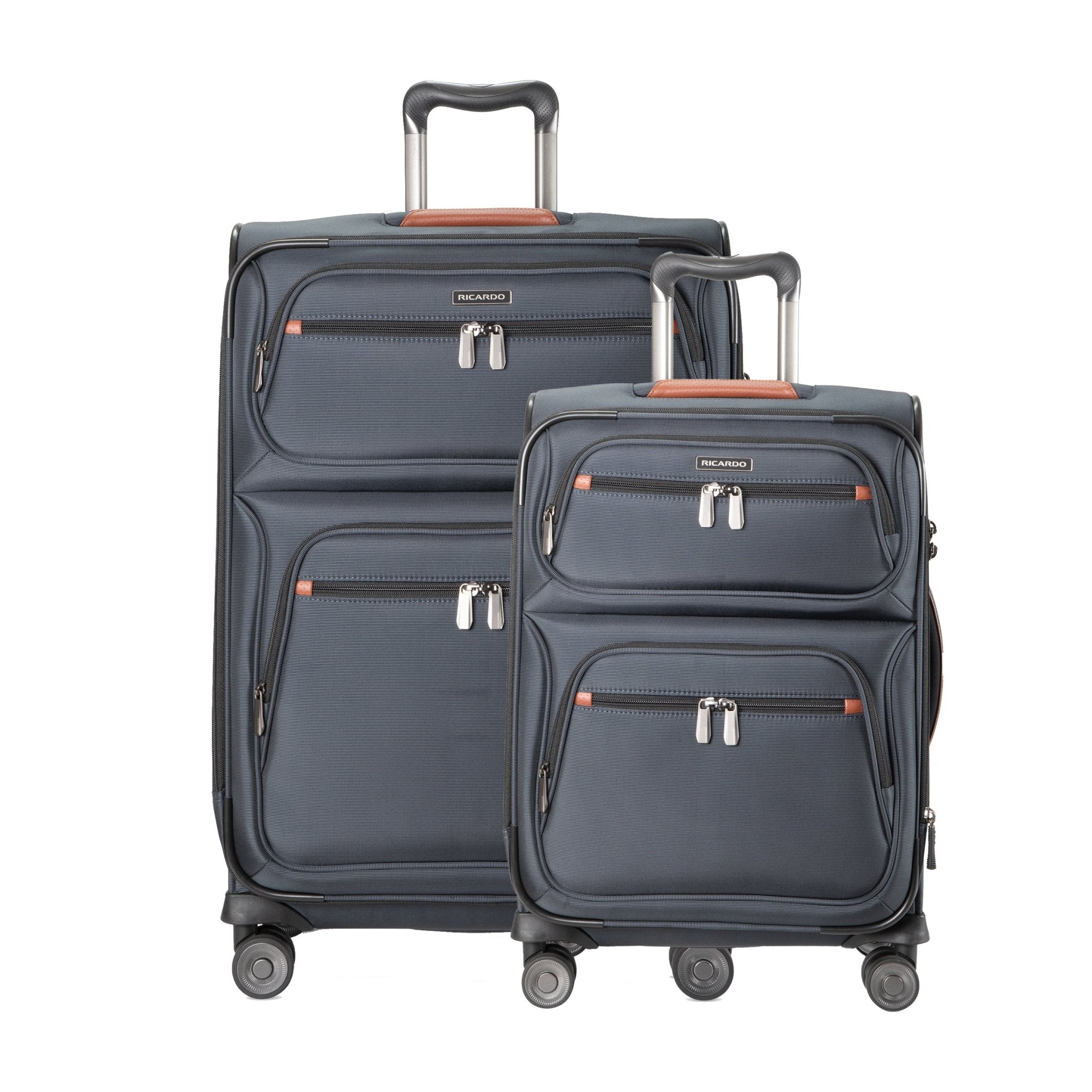 Ricardo Beverly Hills Montecito 3.0 Montecito 3.0 Softside 2-Piece Set (21" Carry-On & 25" Medium Check-In) Graphite
