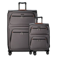 Ricardo Beverly Hills Montecito 3.0 Montecito 3.0 Softside 2-Piece Set (21" Carry-On & 29" Large Check-In) French Grey