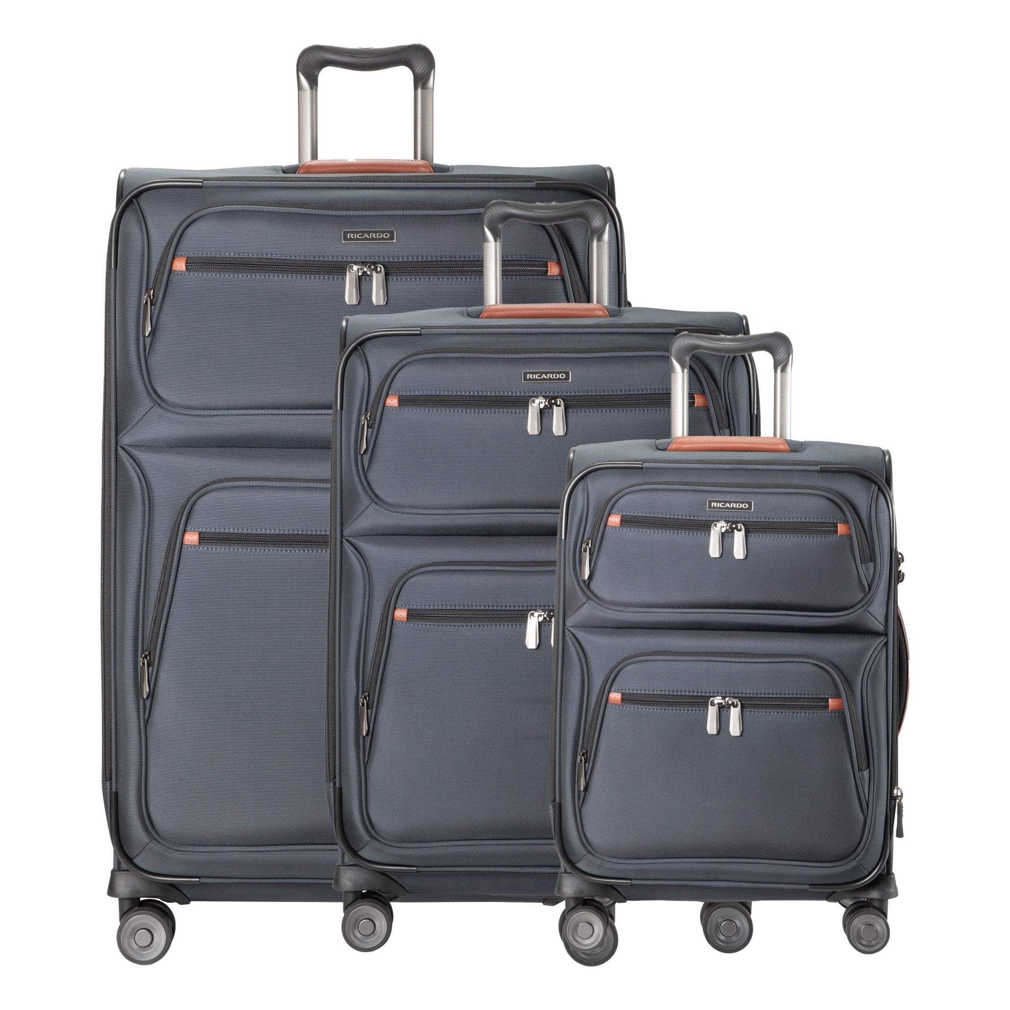 BELMISI Re:Move L-LL スモーキーグレー　未開封 Montecito 3.0 Softside 3-Piece Set | Ricardo Luggage – Ricardo