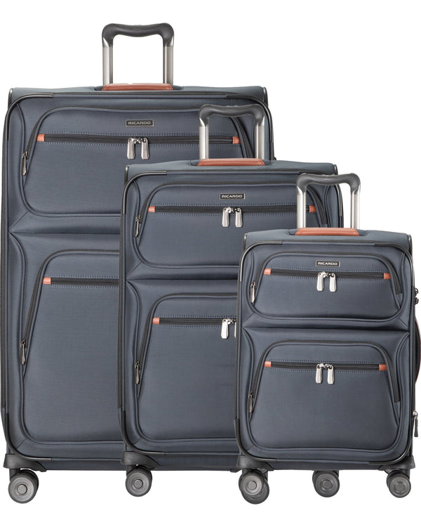 Ricardo Beverly Hills Montecito 3.0 Montecito 3.0 Softside 3-Piece Set Graphite