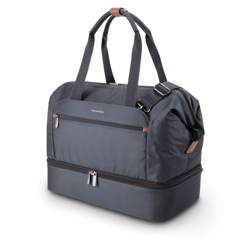 Ricardo Beverly Hills Montecito 3.0 Montecito 3.0 Softside Drop Bottom Weekender Duffel, 34L Graphite