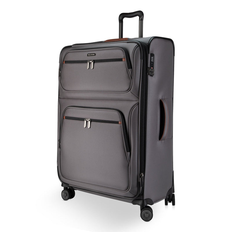 Ricardo Beverly Hills Montecito 3.0 Montecito 3.0 Softside Large Check-In Expandable Spinner French Grey