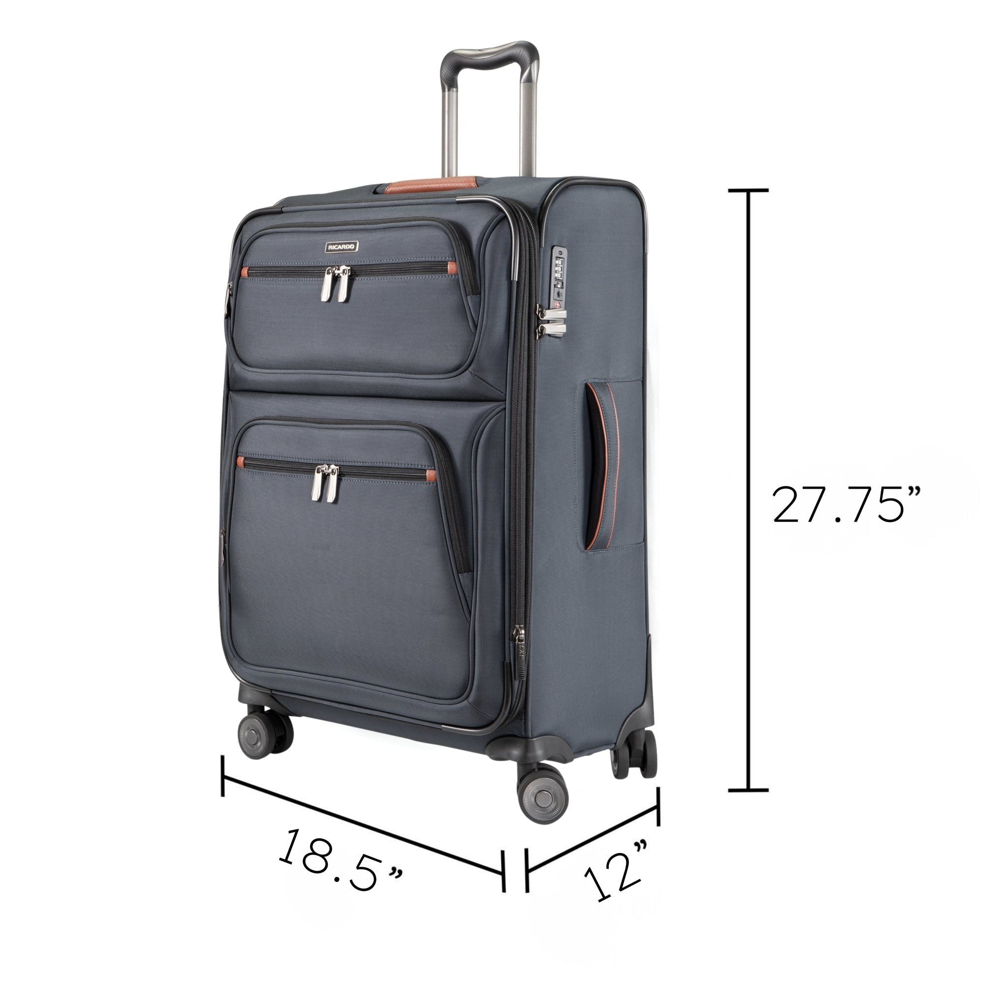 Ricardo Beverly Hills Montecito 3.0 Montecito 3.0 Softside Medium Check-In Expandable Spinner