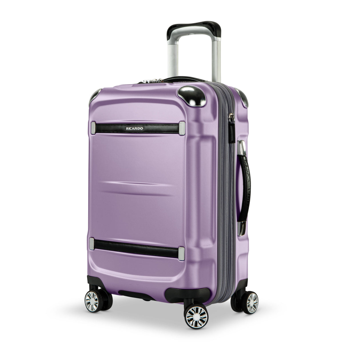 Ricardo Beverly Hills Rodeo Drive 2.0 Rodeo Drive 2.0 Hardside Carry-On Expandable Spinner Silver Lilac