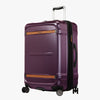 Montecito Hardside 25-Inch Medium Check-in Suitcase in Violet Purple Angled View~~Color:Violet Purple~~Description:Angled View
