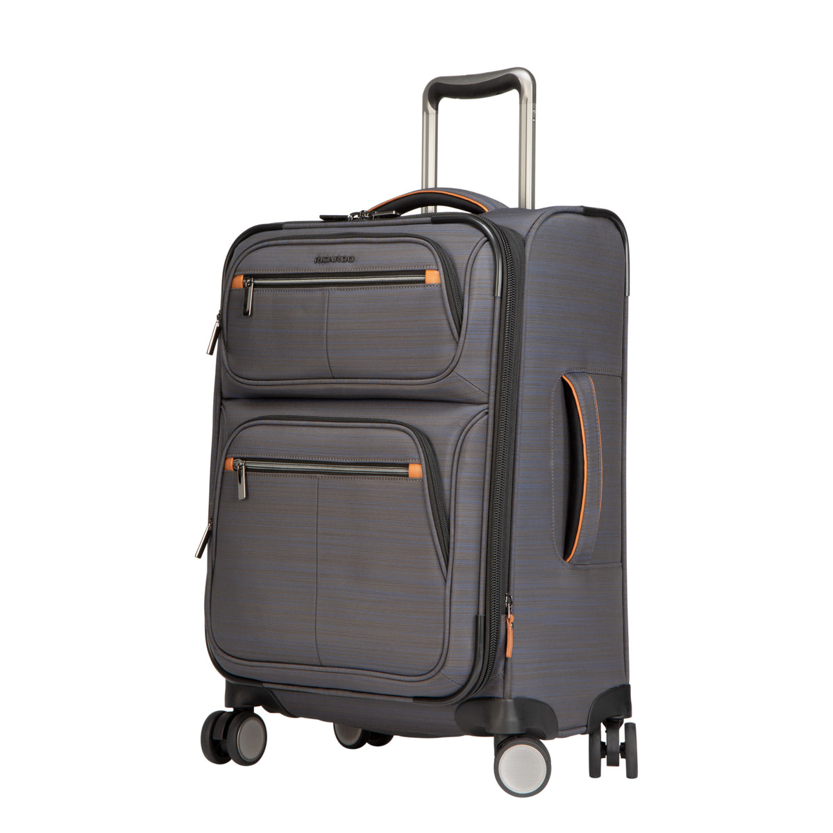 Ricardo Beverly Hills Montecito Montecito Softside Carry-On Expandable Spinner Gray